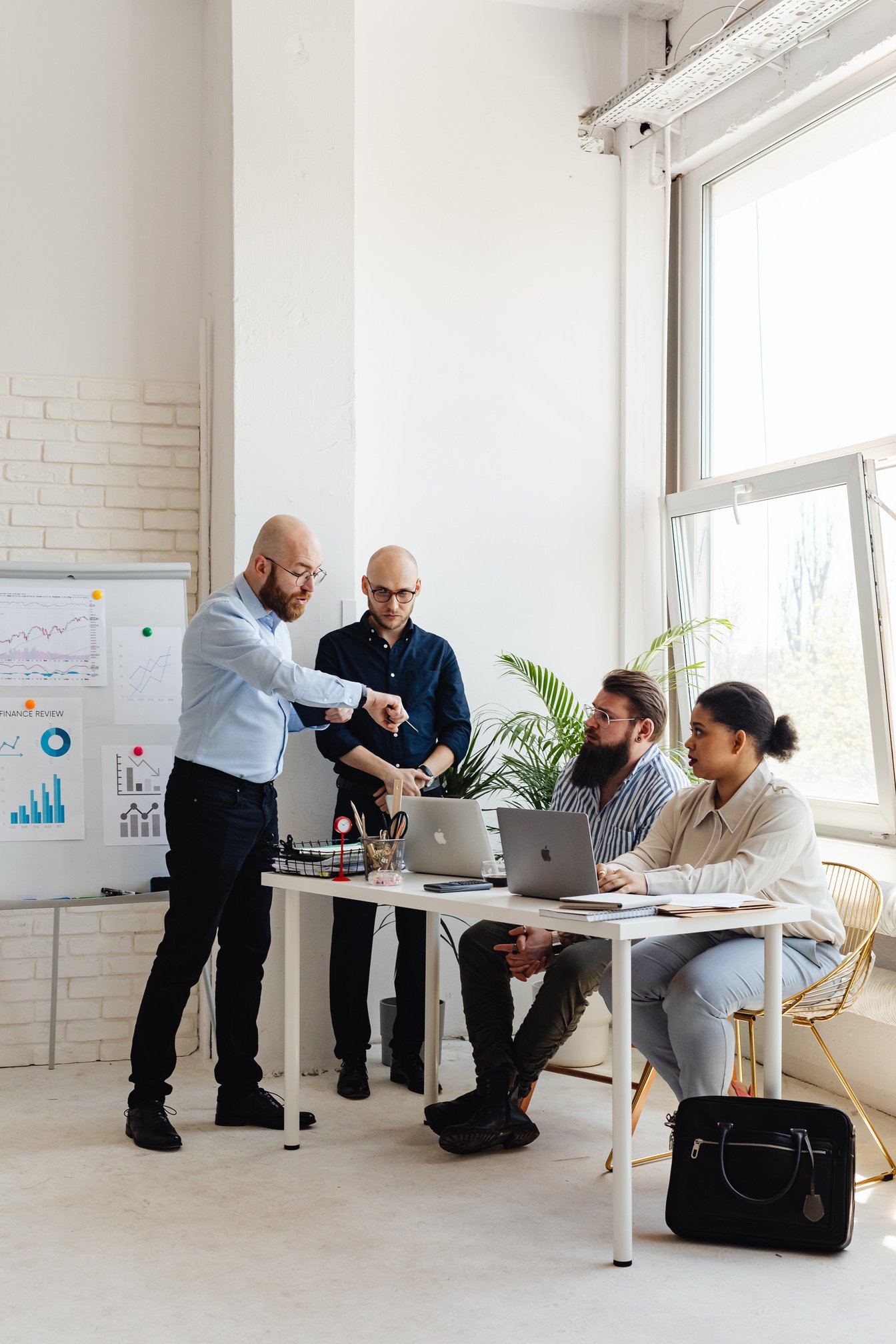 People Working Together at an Office